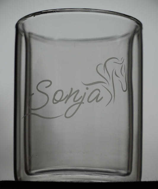 Thermoglas doppelwandig