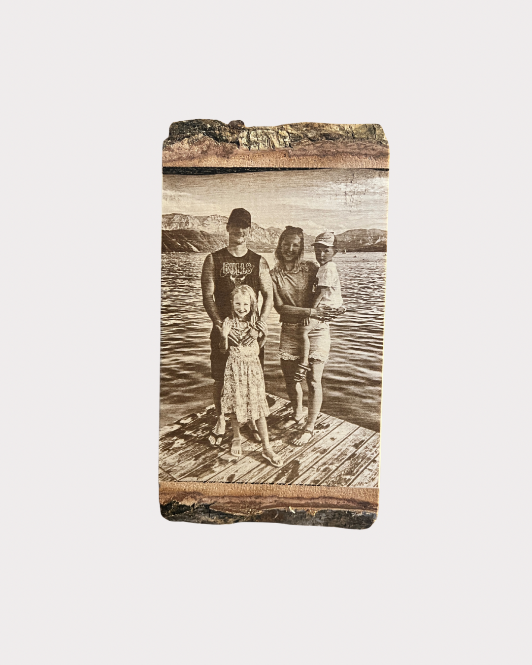 Holzfoto klein, Birke massiv