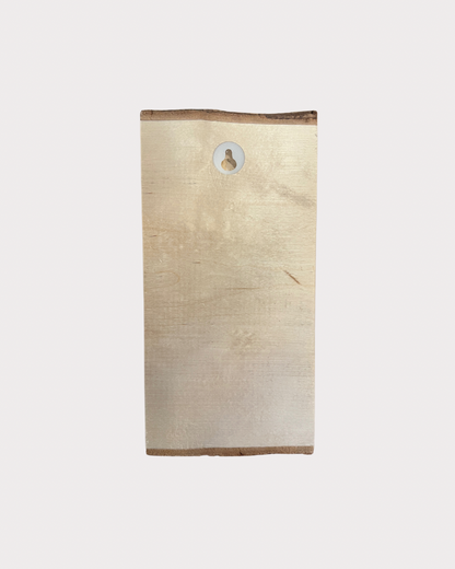 Holzfoto klein, Birke massiv