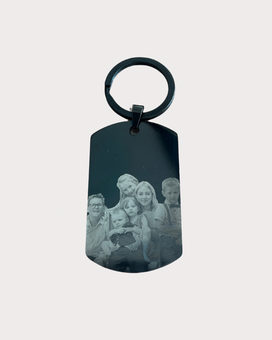 Anhänger, Edelstahl schwarz